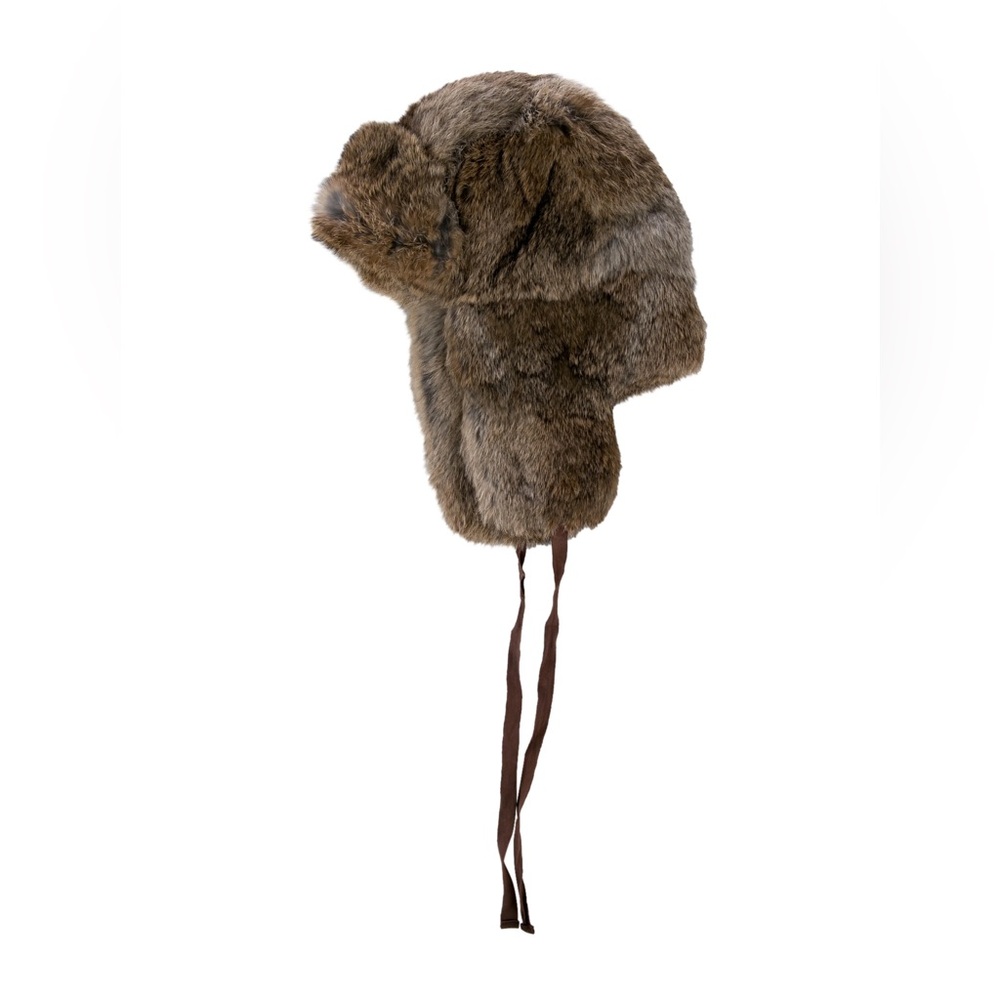 Bonpoint Rabbit Fur Girls Hat